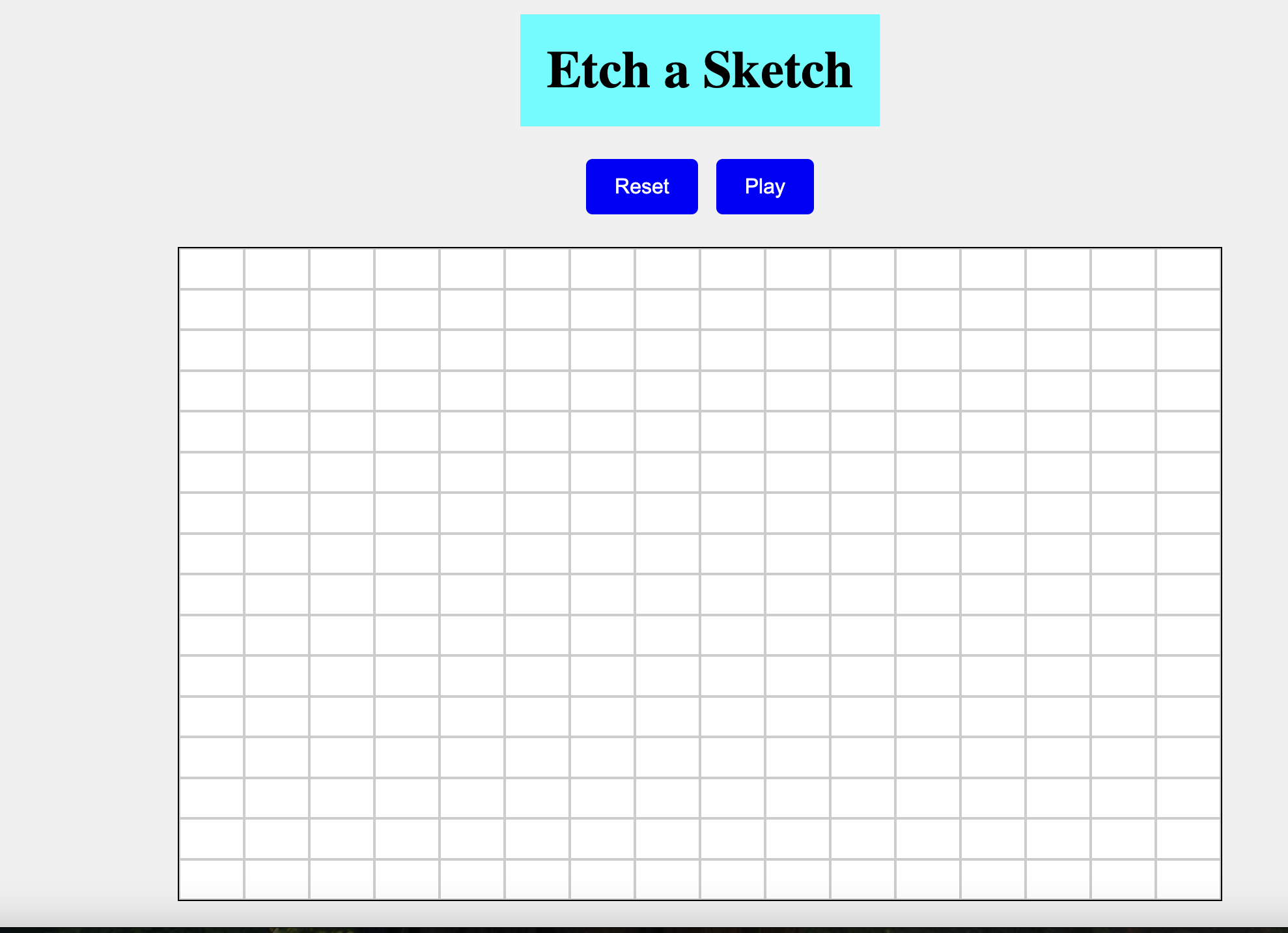 Etch a Sketch